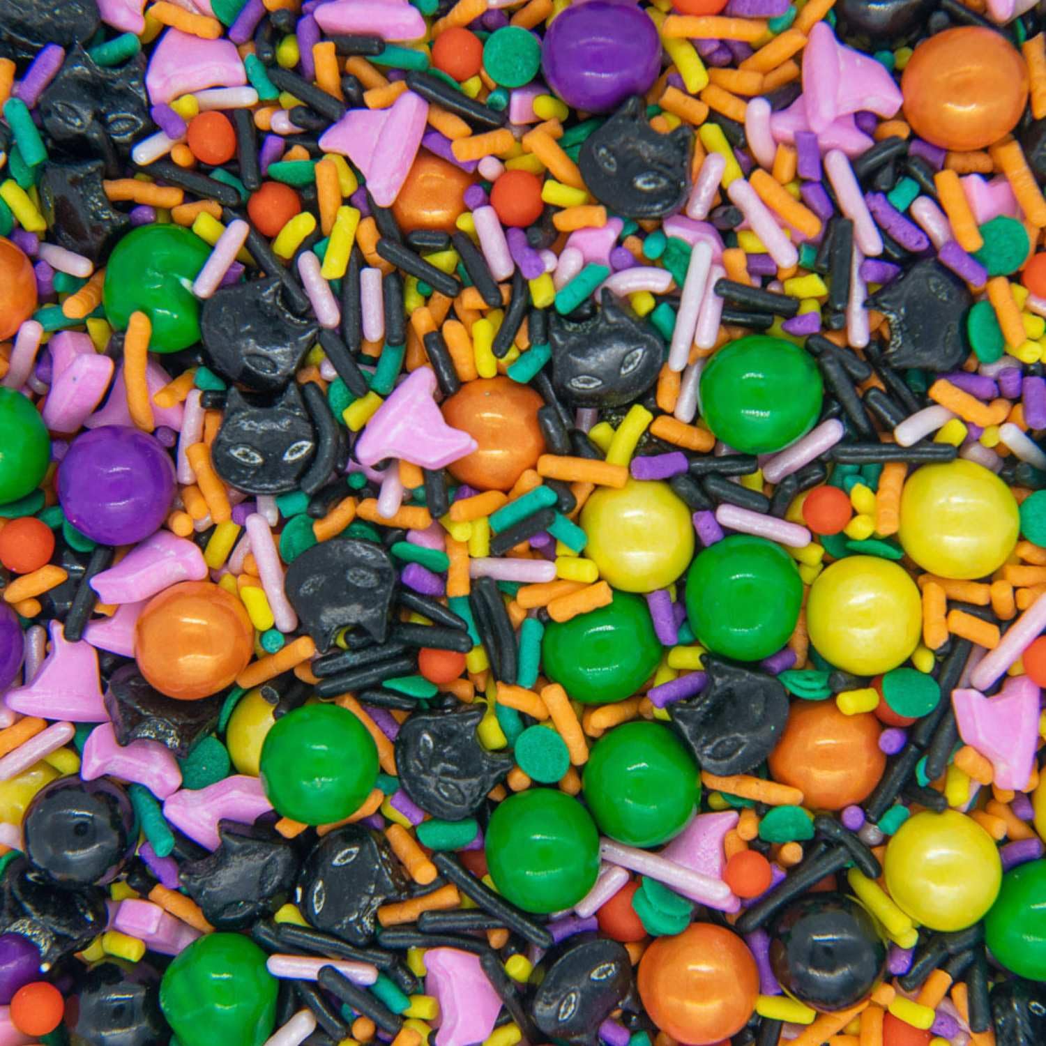 Halloween Sprinkles with Witches Hat Black Cat Sprinkles
