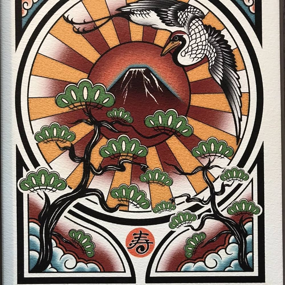 七福神 赤富士 月庵 絵画 新品 縁起物 七福神 赤富士 月庵 絵画 新品 縁起物