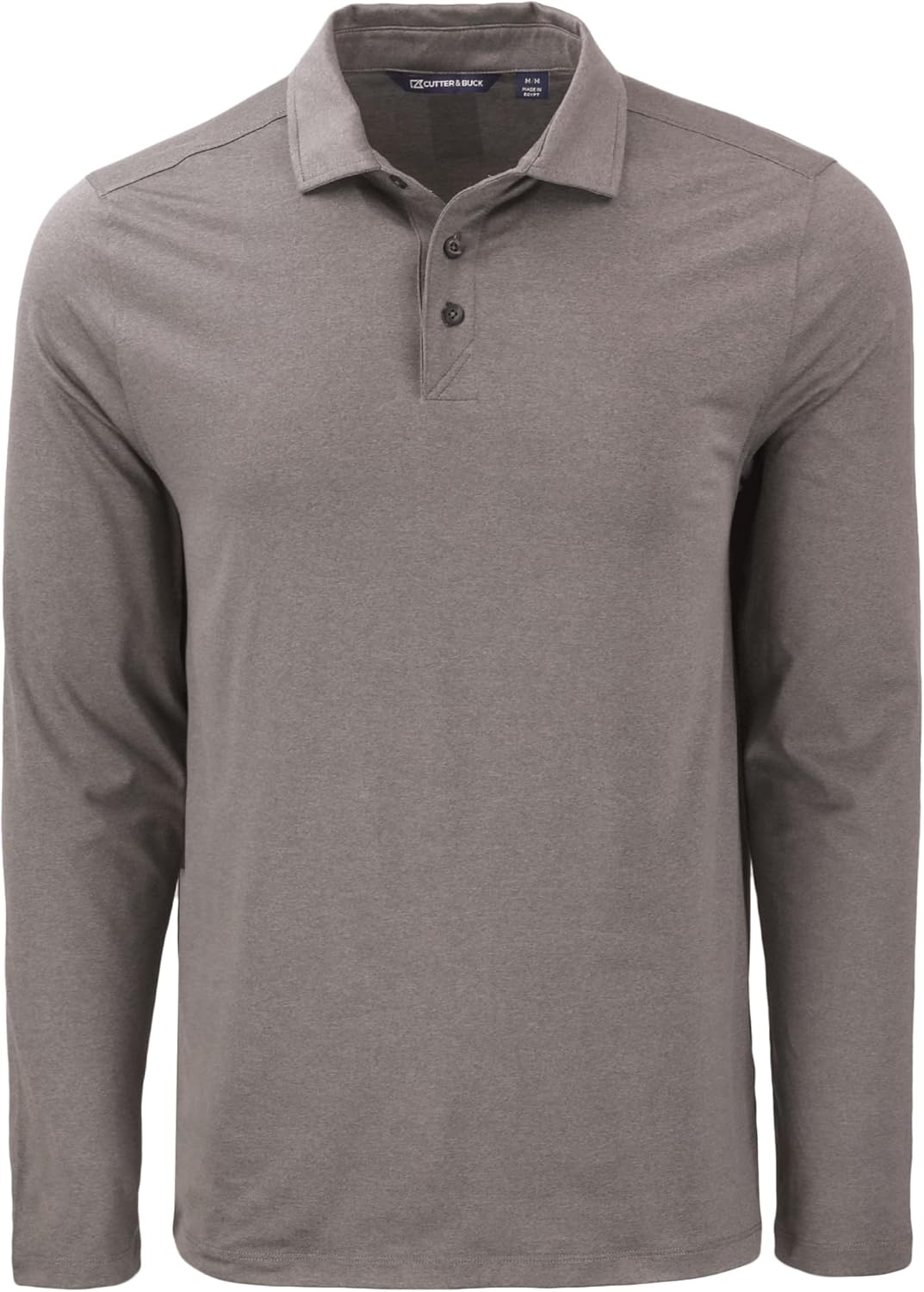 Cutter & Buck Coastline Epic Comfort Eco Recycled Mens Long Sleeve Polo