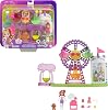 Polly Pocket Doll and Playset, Tropical Treats, Carnival Food Toy, Contains 3