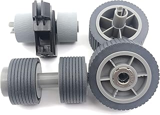 OKLILI 20SET X PA03740-K010 PA03740-K011 Consumable Kit Pick Roller + Brake Roller Pickup Roller Separation Roller Compatible with Fujitsu fi-7600 fi-7700 fi-7700S
