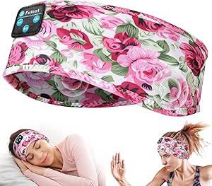 Sleeping Headphones Bluetooth Headband, Unisex-Adults Hairband Sound, Long Play Time, Perfect for Sleeping, Relaxation, Meditation, Travel, Yoga, Running, Jogging, Gift asin的图片