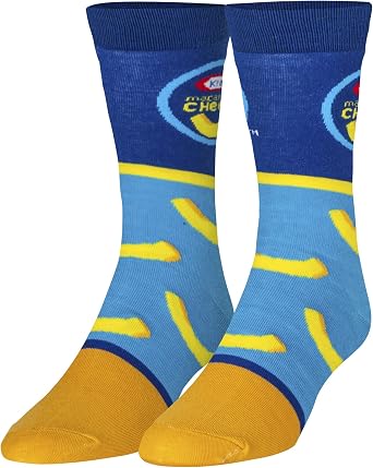 Crazy Socks - Chips & Snack Foods Crew Socks, Size Large