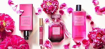 Victoria's Secret Bombshell Passion Eau de Parfum، ملاحظات عن الكاسيس المتلألئ، وردة الملكة الفاوانيا والفوشيا، عطور للنساء (1.7 أونصة)