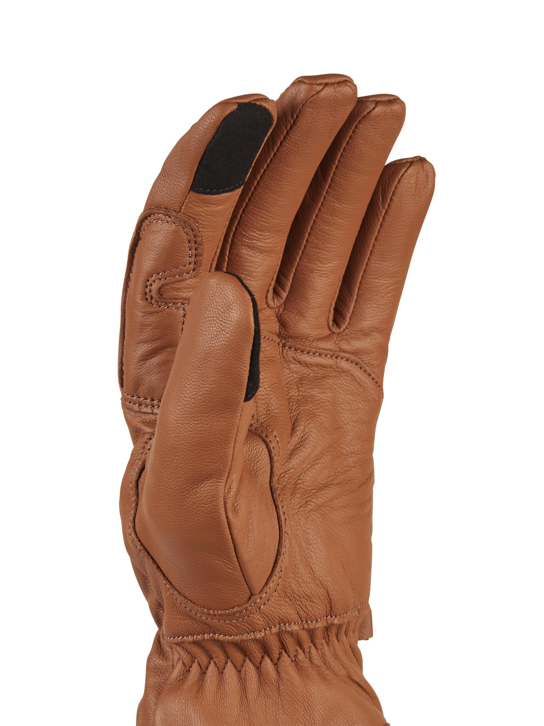 SEALSKINZ | Twyford Fusion Control unisex wodoodporna kozia skóra na zimną pogodę rękawice robocze i codzienne zimowe | podszewka z wełny merynosów | trójwarstwowa technologia izolacji, @@, S