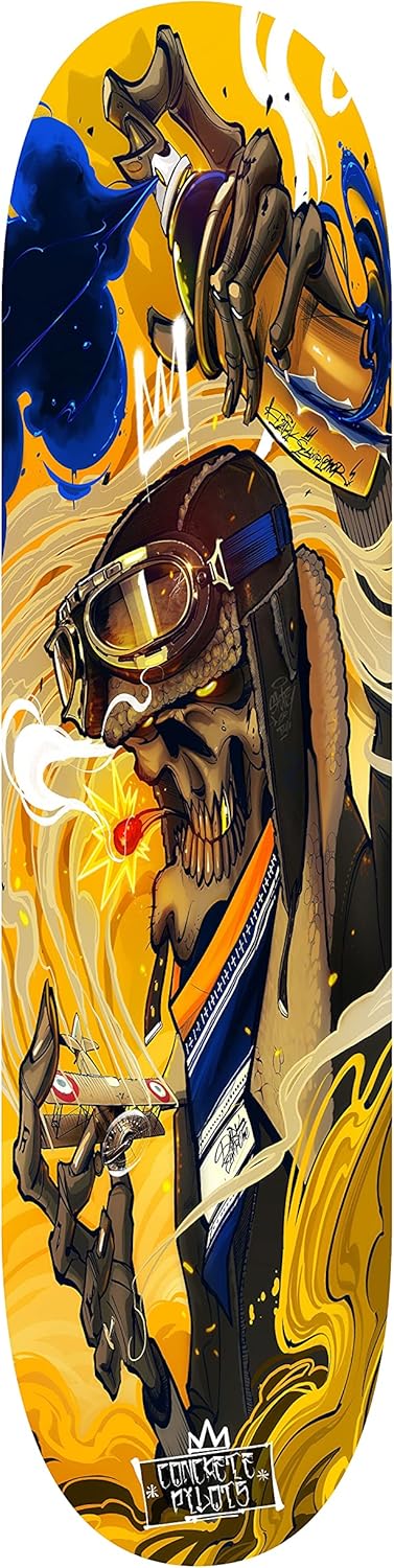 Limited Edition Flight School Skateboard Deck 7.75