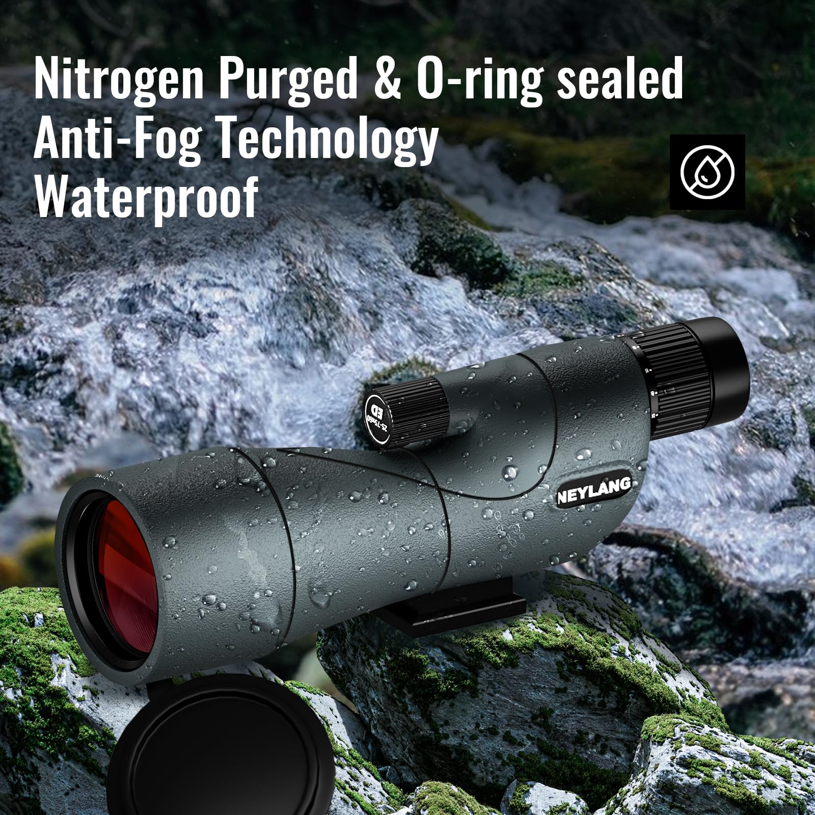 25-75X60 Spotting Scope For Shooting Hunting - Spotter Scopes With - View #12