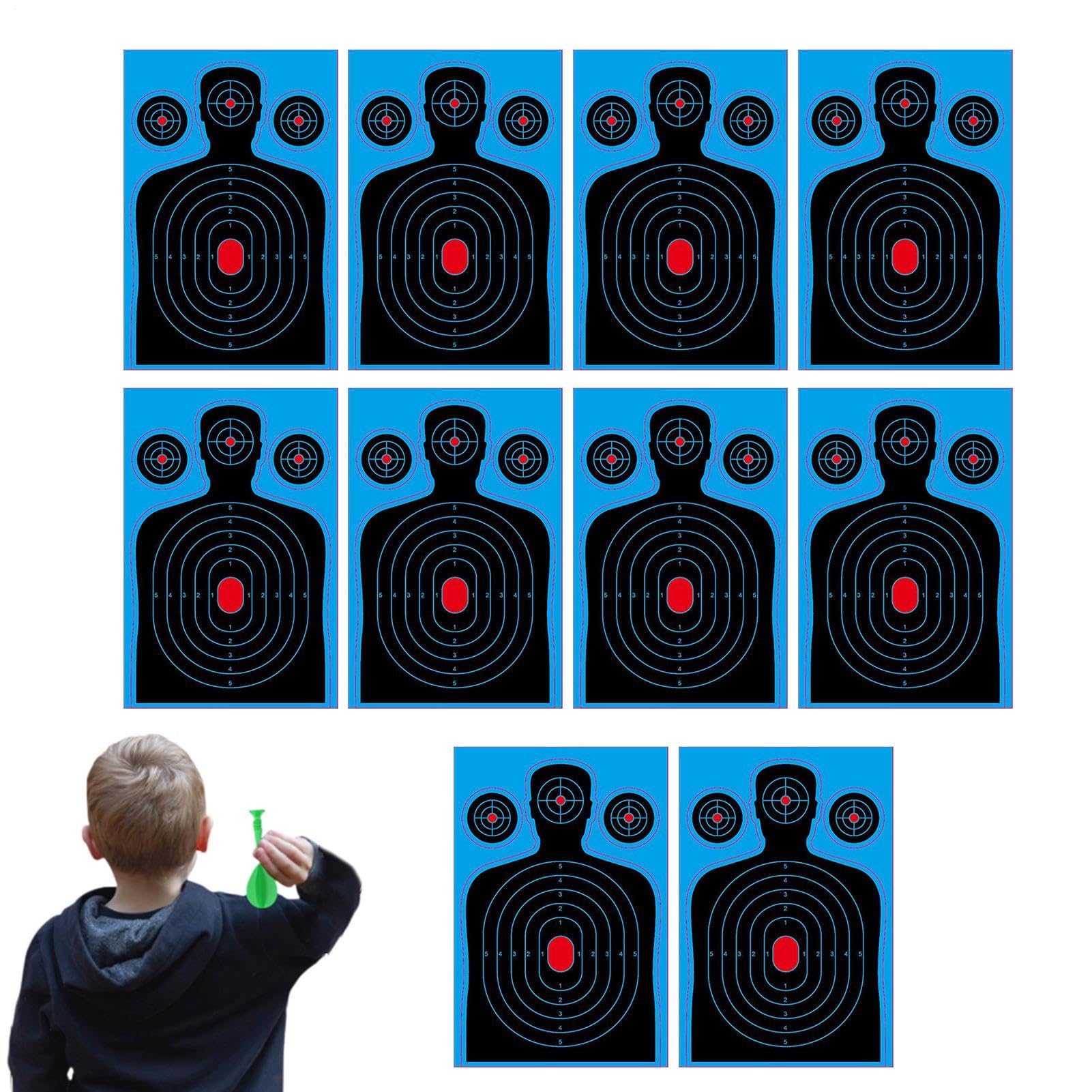 Splatter Targets, 18x12 Inch Splatter Targets,Throwing Practice Paper | for Outdoor Practice Competition Daily Training Team Activity Recreation Kids Adults