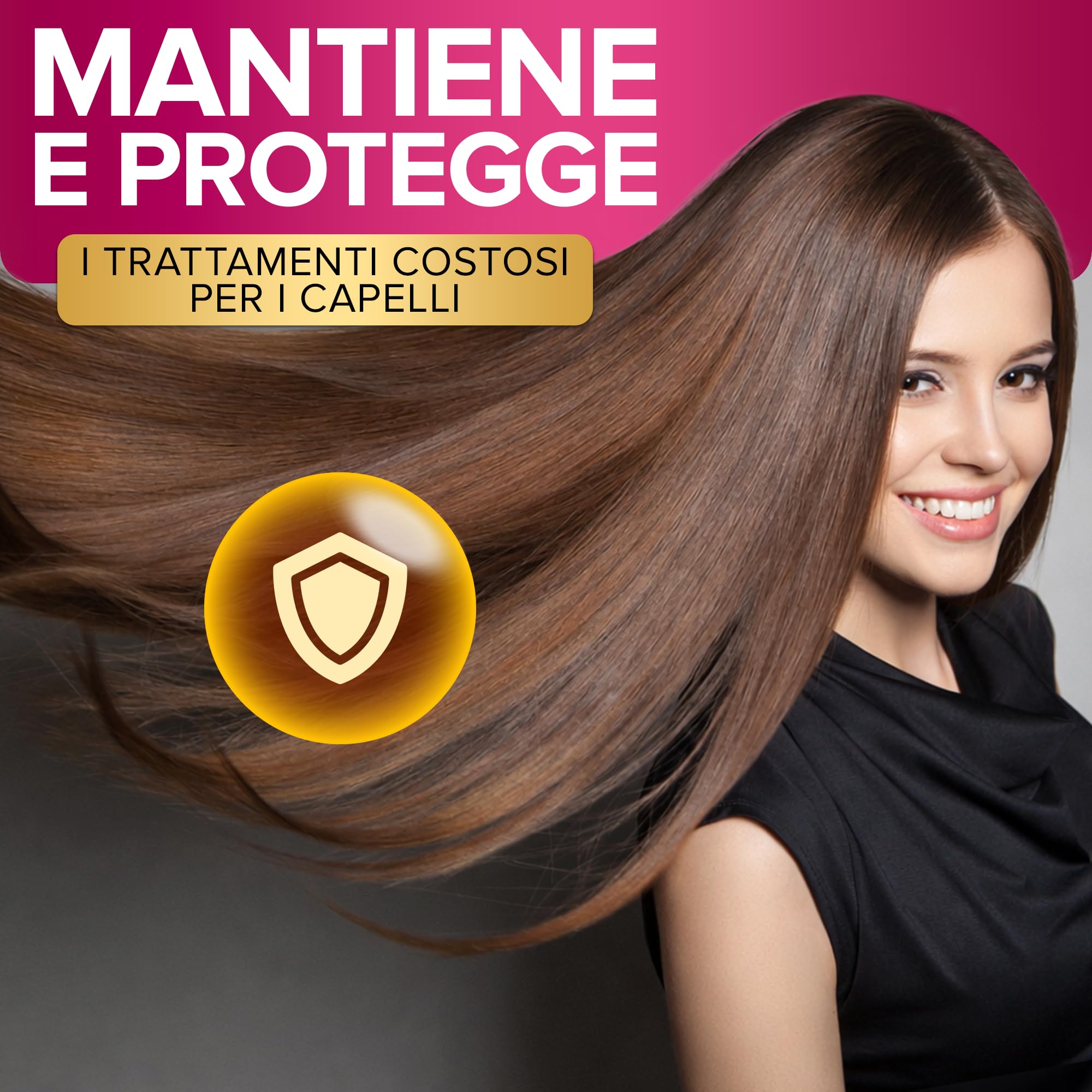 NYK1 Set Di Shampoo Senza Solfati E Balsamo (500ml x 2) Set Di Shampoo Senza Sale Post Cheratina E Balsamo Per Extension E Capelli Colorati - Detersione Delicata E Previene La Rottura Dei Capelli
