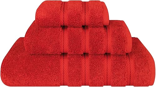 Miniatura 845 de American Soft Linen - Juego de 4 toallas de baño, 100% de algodón turco de 27 x 54 pulgadas, toallas de baño extragrandes, toallas para ducha