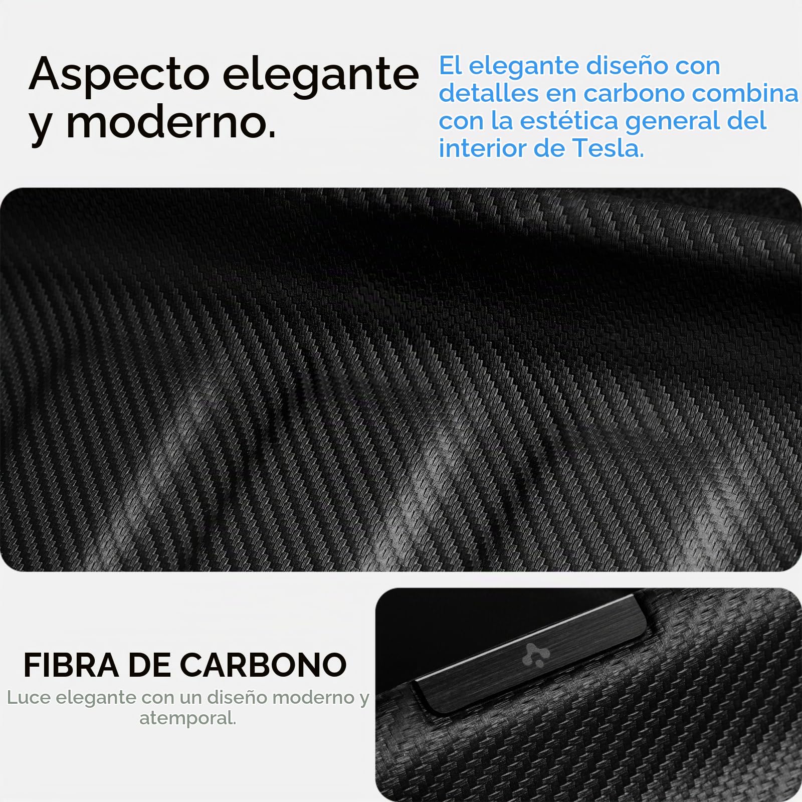 Spigen Tesla Model 3 Highland 2024 Alfombrilla Delantera para Maletero, Alfombrillas para Maletero, Impermeables, para Todo Clima, diseñadas para Accesorios Modelo 3 - Edición Carbono