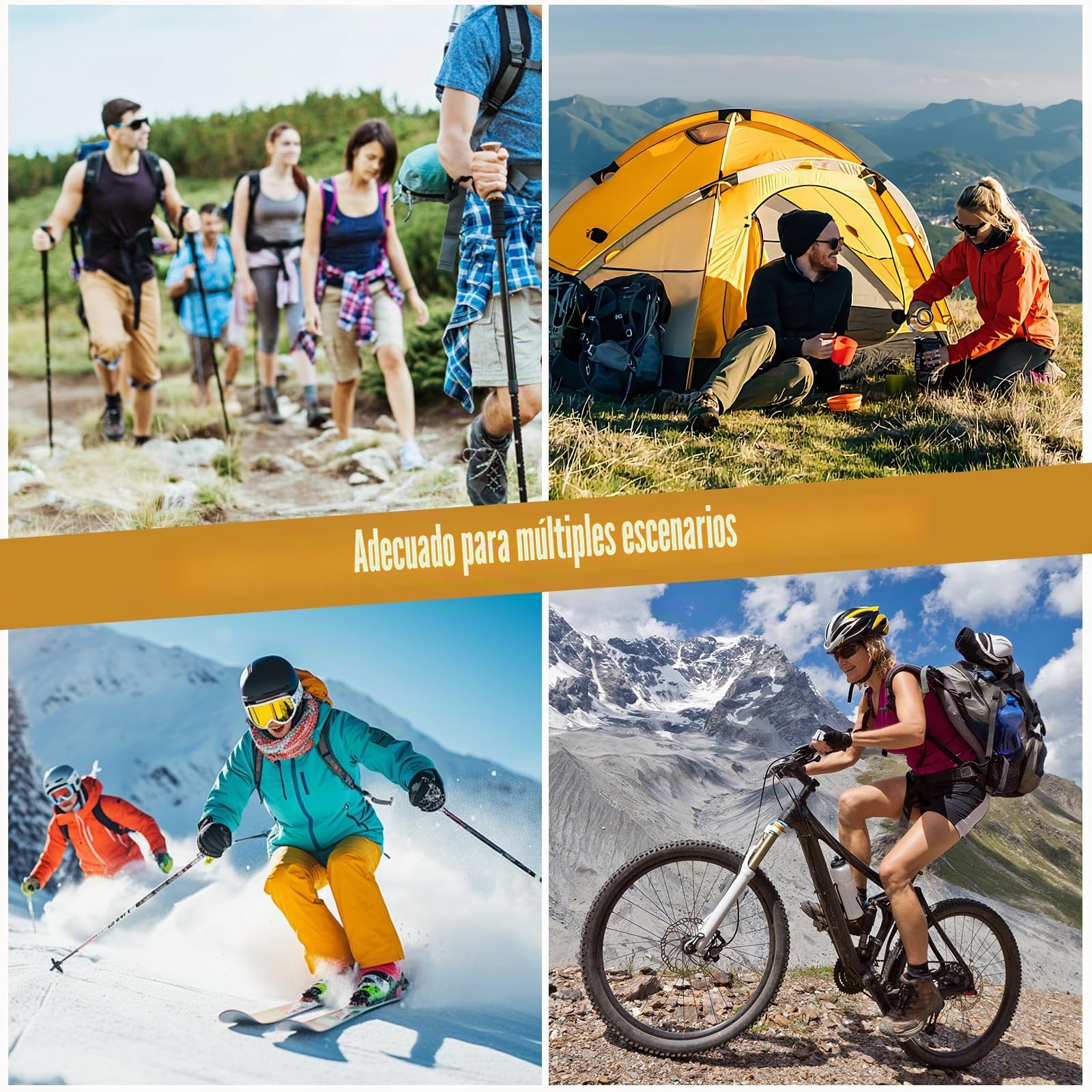 Bseash Mochila ligera de senderismo de 30 L, impermeable, para deportes al aire libre, para ciclismo, escalada, esquí