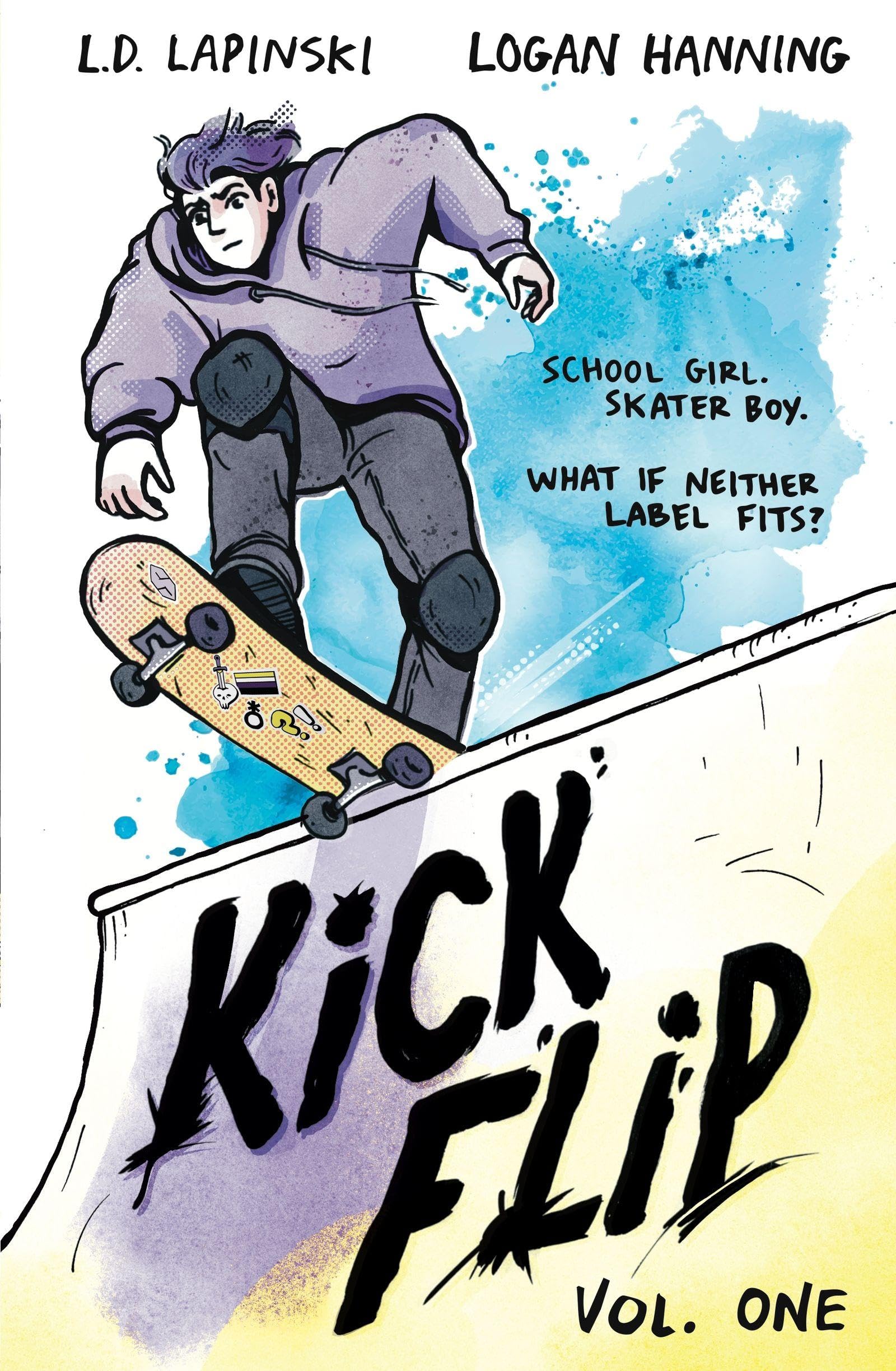 Kickflip Vol. 1: A heartfelt graphic novel about LGBTQ+ identity, acceptance and friendship