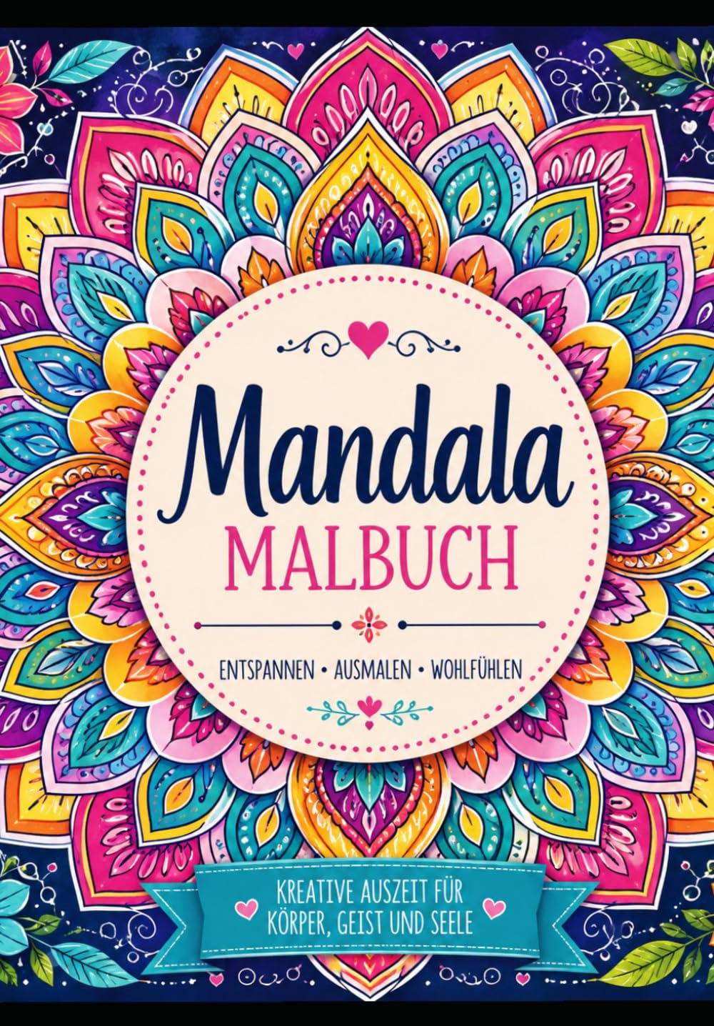 Mandala Malbuch zum Entspannen und Wohlfühlen