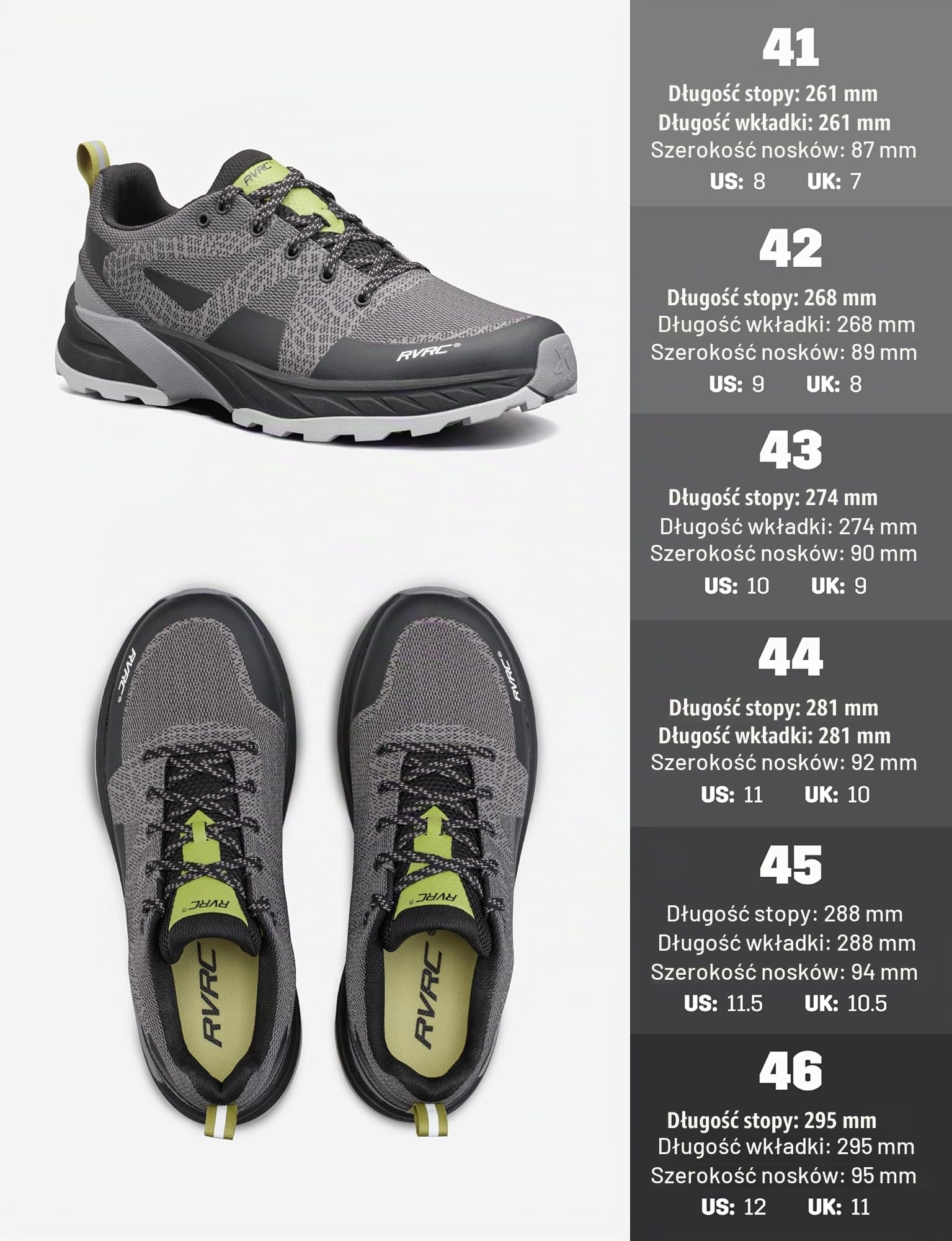 RevolutionRace Męskie Daytrek Walking Shoes, Lekkie i oddychające buty trekkingowe