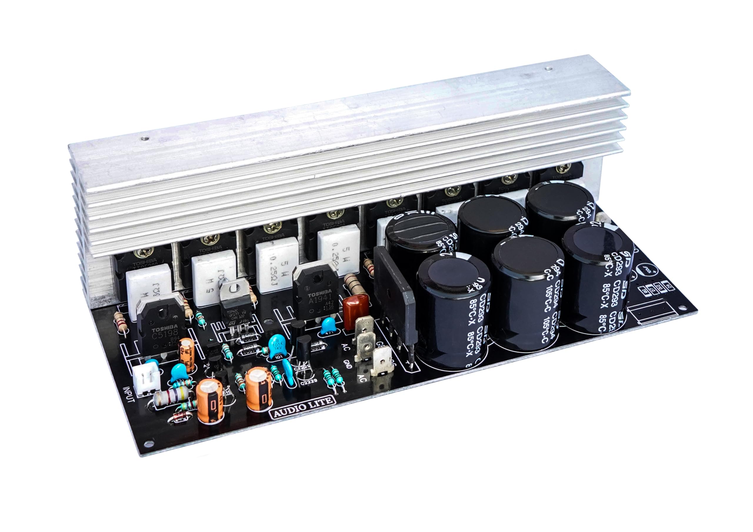 AUDIO LITE 400 Watt RMS Mono Amplifier Board with 2SC5200 + 2SA1943 (Complete PQ-2)-picture-19