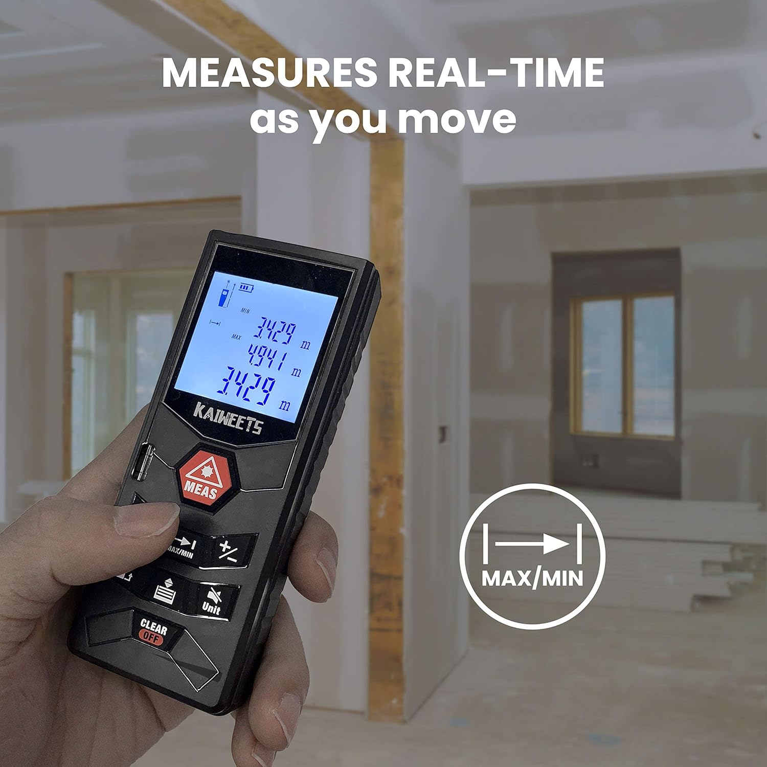 KAIWEETS C60 real-time measurement