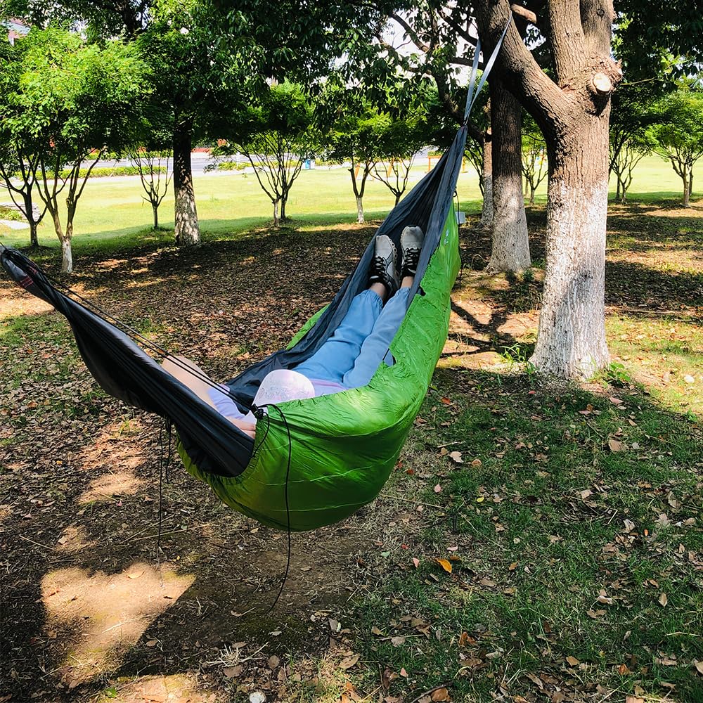 HHFDEEW Outdoor Camping Underquilt Sleeping Bag Quilt Blanket Hybrid Sleeping Bag Hammock Underquilt Camping Quilt