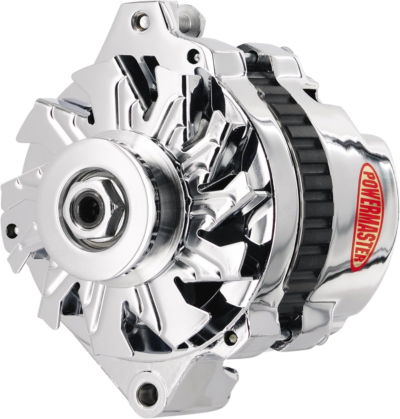 Powermaster 178011 Chrome GM CS130 w/VPul. One Wire 105A, Alternators