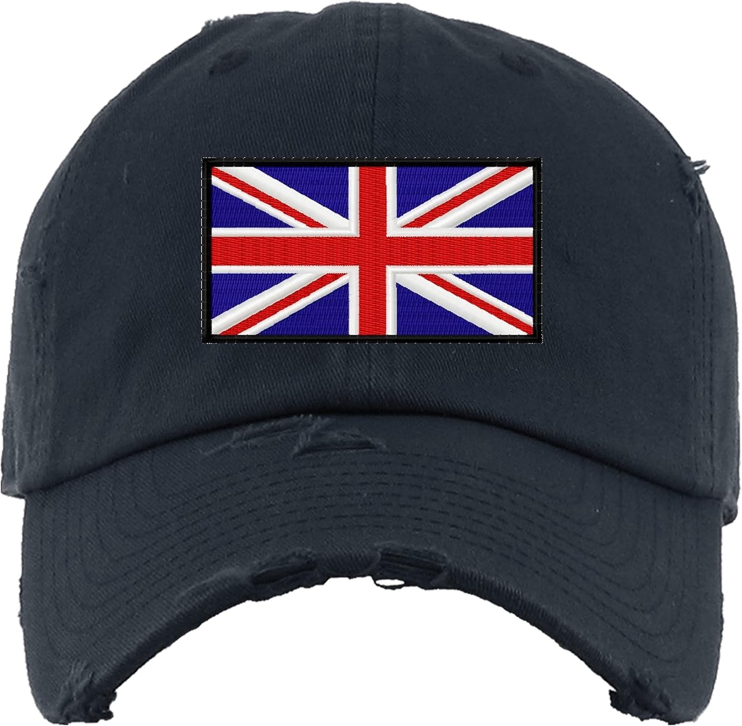 UK Flag Dad Hat Embroidered Vintage Adjustable Snapback Cute United Kingdom Cap