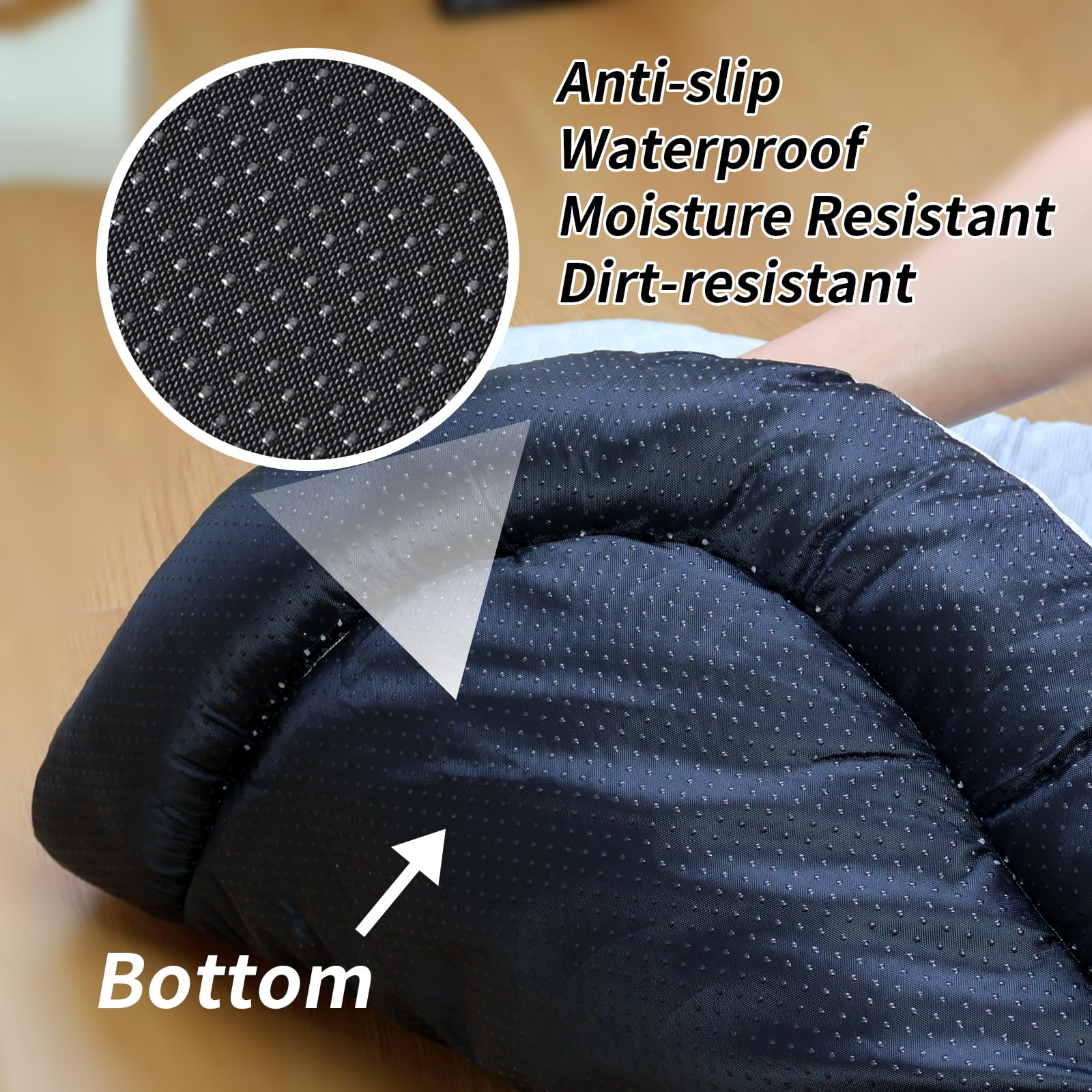 Marchul Cama refrescante de Verano para Gatos, Alfombrilla de Cama Transpirable para Perros, 50 x 40 cm, Alfombrilla de refrigeración para Mascotas de Seda de Hielo para Gatos y Perros pequeños