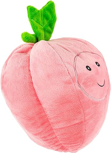 Miniatura 8 de Peluche para mascotas, diseño de frutas, magdalenas, helados, tazas, juguete chirriador masticable para perros