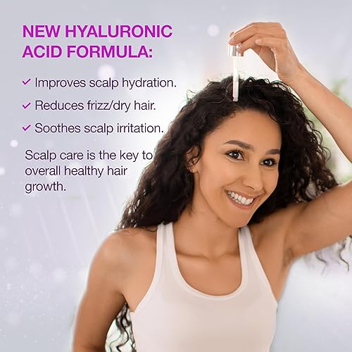 Miniatura 4 de Sheology - Suero de biotina y ácido hialurónico para el crecimiento máximo del cabello para mujeres, bloqueador de DHT y suero para el cuero