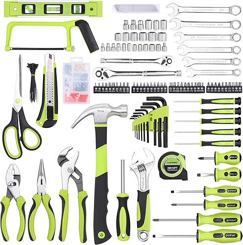 Miniatura 3 de FASTPRO Juego de herramientas para el hogar de 268 piezas y taladro inalámbrico de 20 V máx