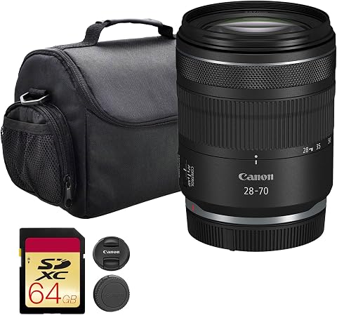 Canon RF 28-70mm f/2.8 IS STM Lens and Camera Bag Bundle