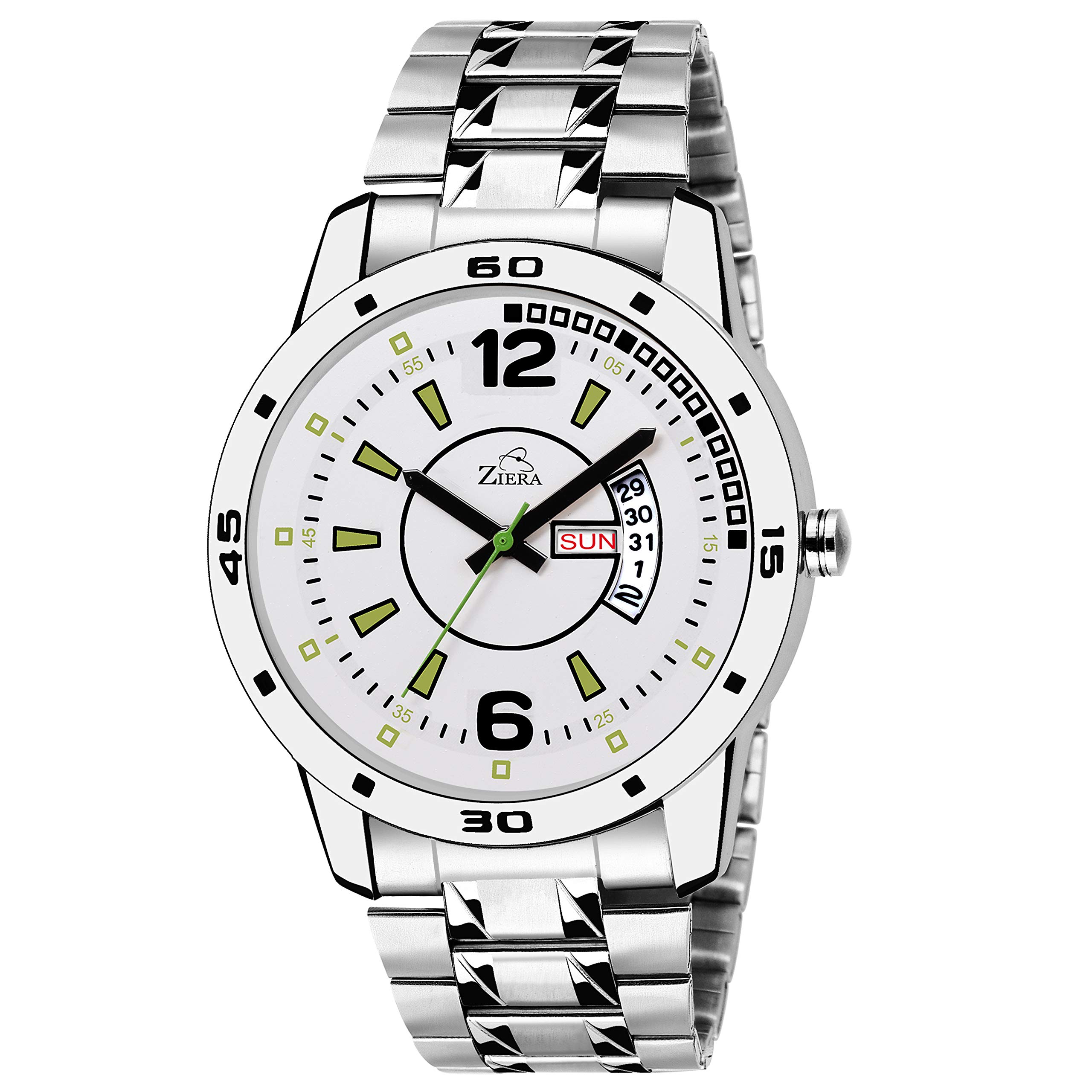 ZIERA ZR933 Day and Date Boys Watch - for Men (B07J1DGTW5) Amazon Price History, Amazon Price Tracker