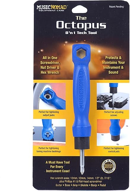 MusicNomad ośmiornica 8 'N 1 Tech Tool (MN227)