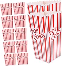 MUSISALY 12 Peças Caixas Pipoca Suporte De Pipoca Decoração Em Massa Material De Festa Tema De Filme Recipientes De Pipoca Decorações De Noite De Filme Caixa Descartável Comum Balde De