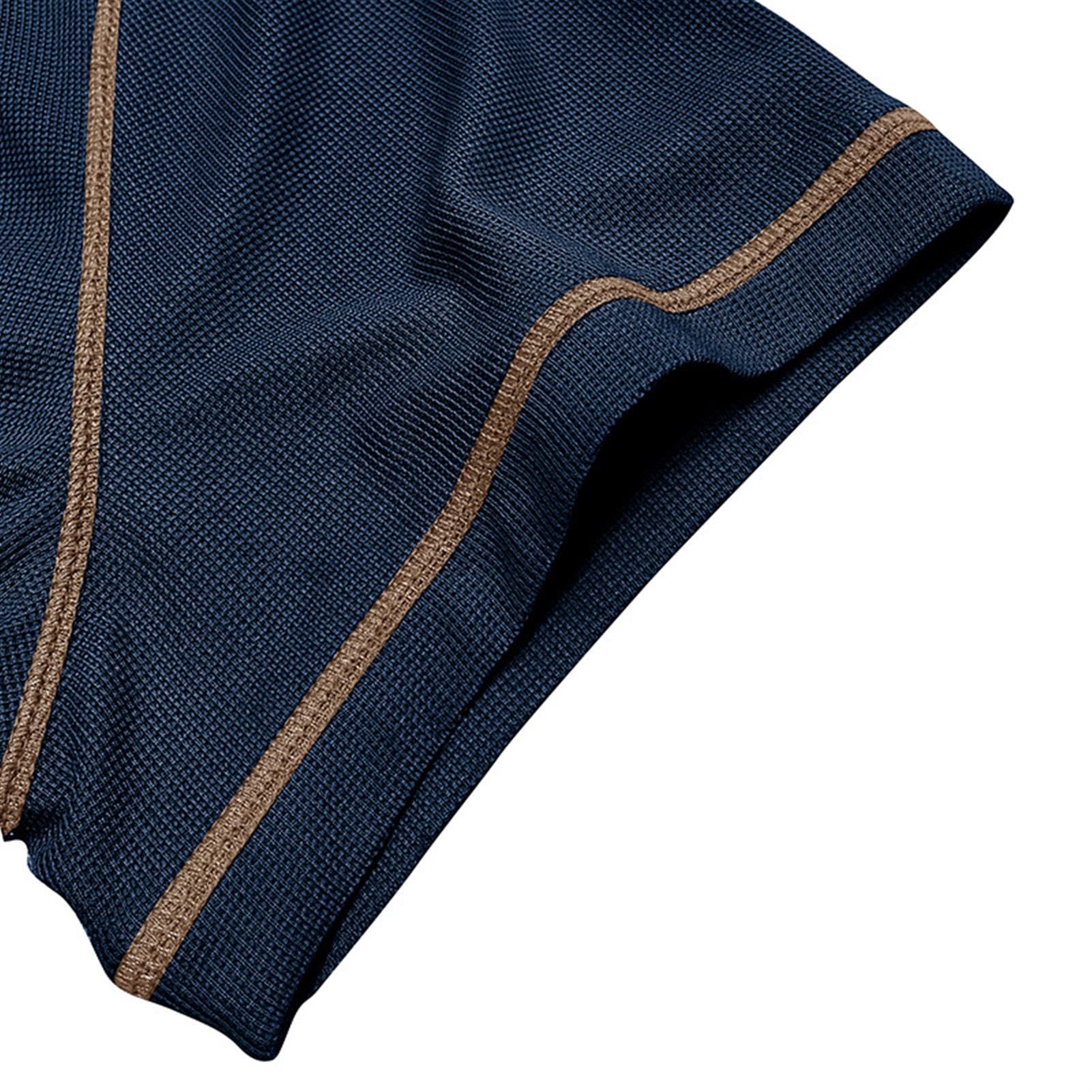 hixswnu Männer Waffel Henley Kurzarm Shirts Casual Basic Button T-Shirt Klassische Sommer Tops