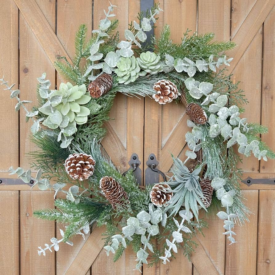 松ぼっくりのグリーンリース 松ぼっくりのグリーンリース