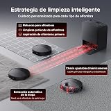 roborock Saros 20 Set Robot Aspirateur Laveur 36000Pa, Châssis AdaptiLift 3.0, Système Autonome StarSight 2.0, Double Anti-enchevêtrements, Technologie FlexiArm, Nouvelle Station RockDock, Ultra-mince - 8