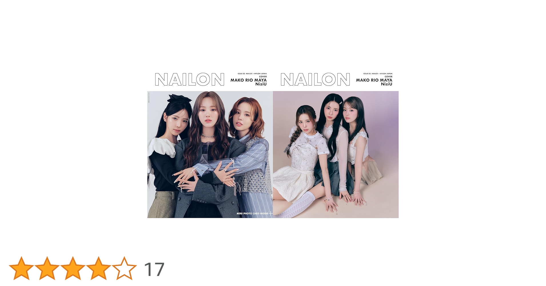 NAILON ISSUE 02 MAKO・RIO・MAYA / NiziU （NAILEX 2025年10月