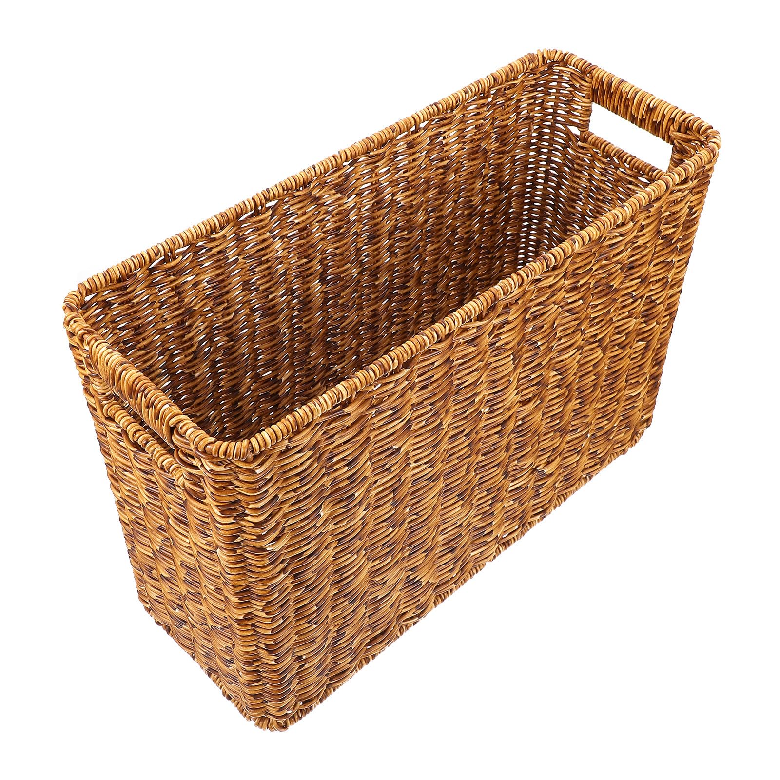 Panier de rangement tissé grand volume pour organisation quotidienne efficace