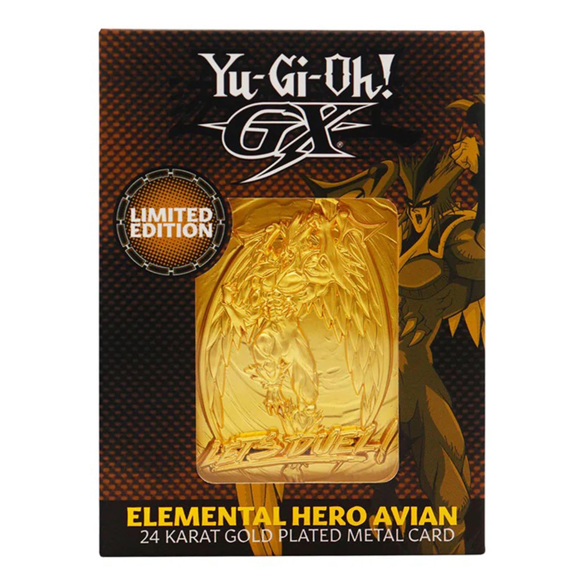 Amazon.co.jp: 遊戯王 エレメンタルヒーロー アビアン 24K 金メッキ 