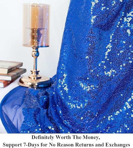 Miniatura 6 de Partisout The Yard - Tela de lentejuelas con purpurina de 0.118 pulgadas (0.118 in) 1 yarda, tela brillante de Sirenita, material de secuencia para