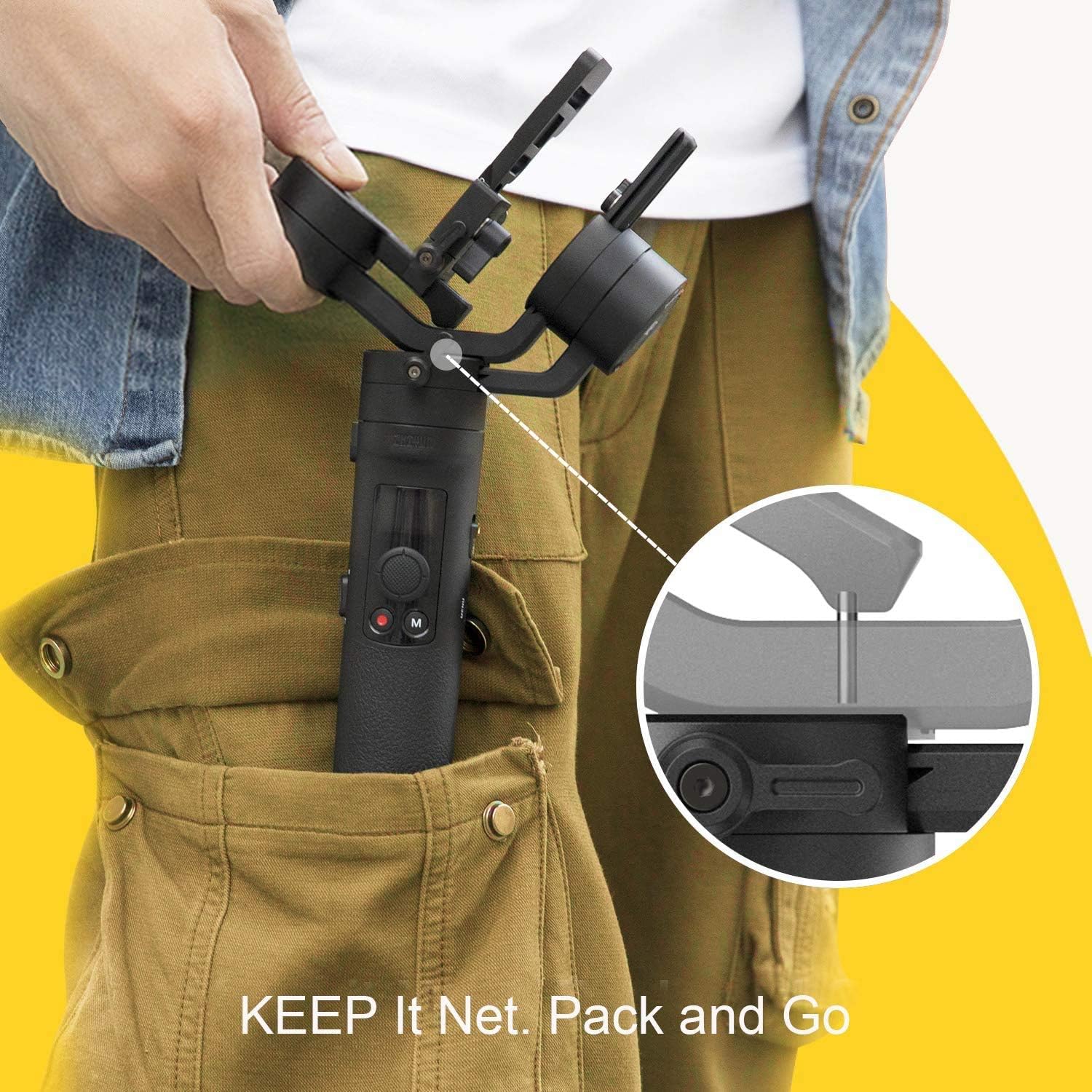 zhiyun crane m2 official handheld 3 axis gimbal stabilizer for mirrorless camera gopro smartphone with grip tripod