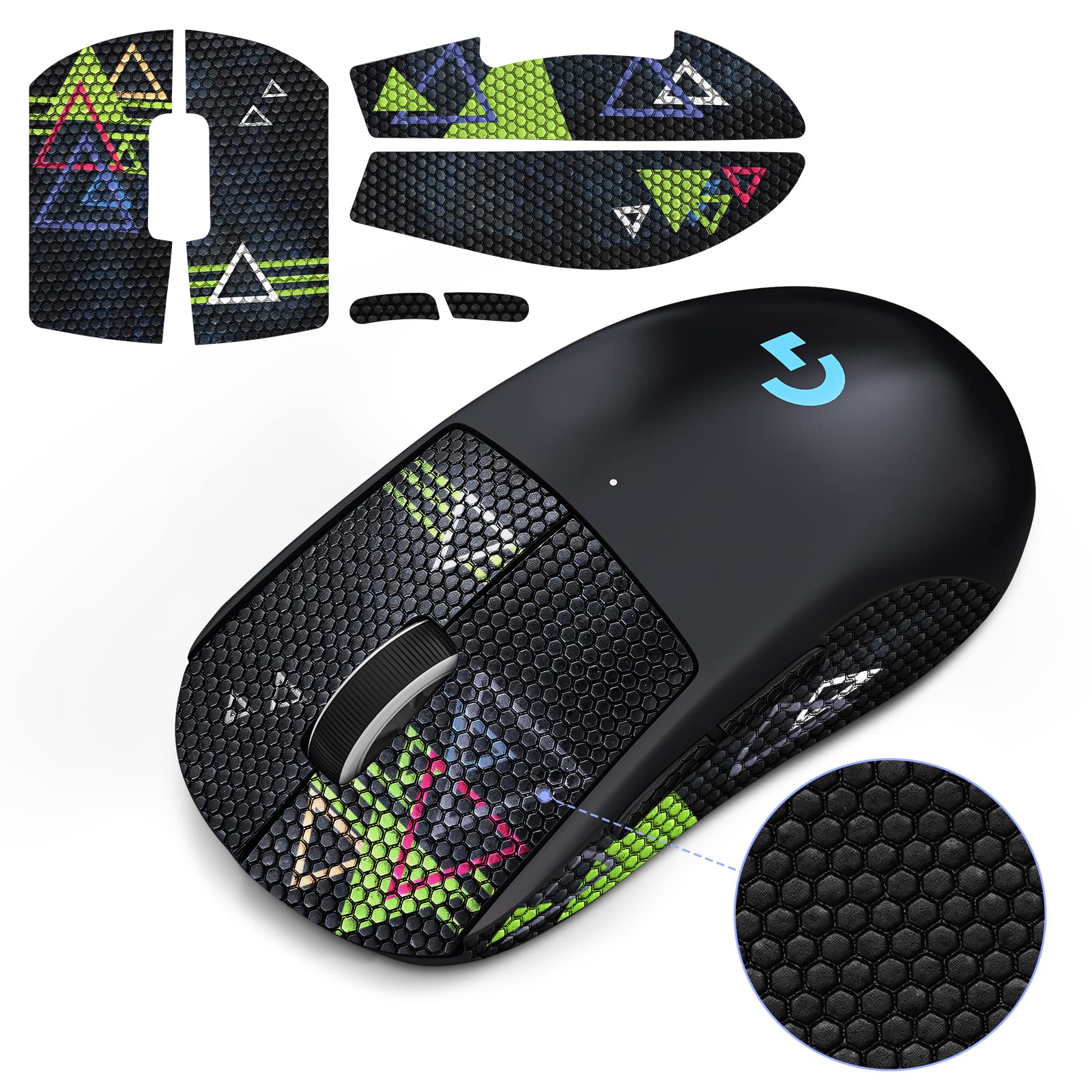 Buy JINGDU Mouse Grip Tape Compatible with Logitech G Pro X Superlight Wireless, Antislip Mouse