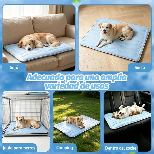 Foto 7 de 7 de Alfombrilla refrescante autoenfriable para Perros (122 × 71 cm)