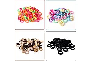 400PCS Baby Toddler Hair Ties: Brighten Up Your Little Girl's Style