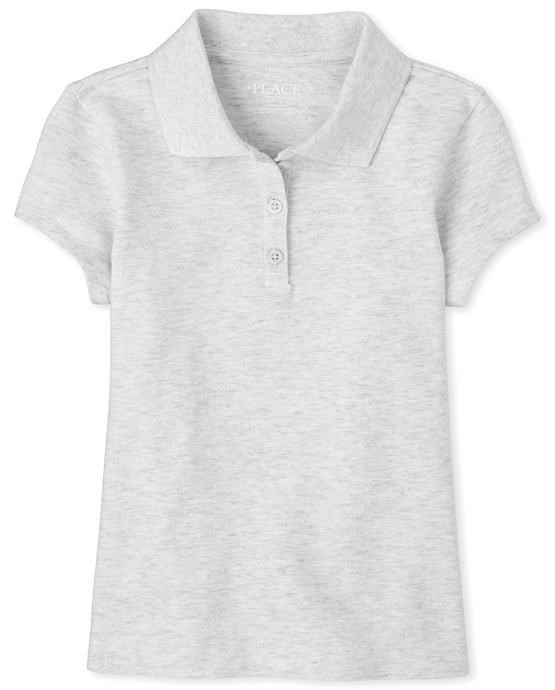 The Children's PlaceGirls' Plus Uniform Pique Polo