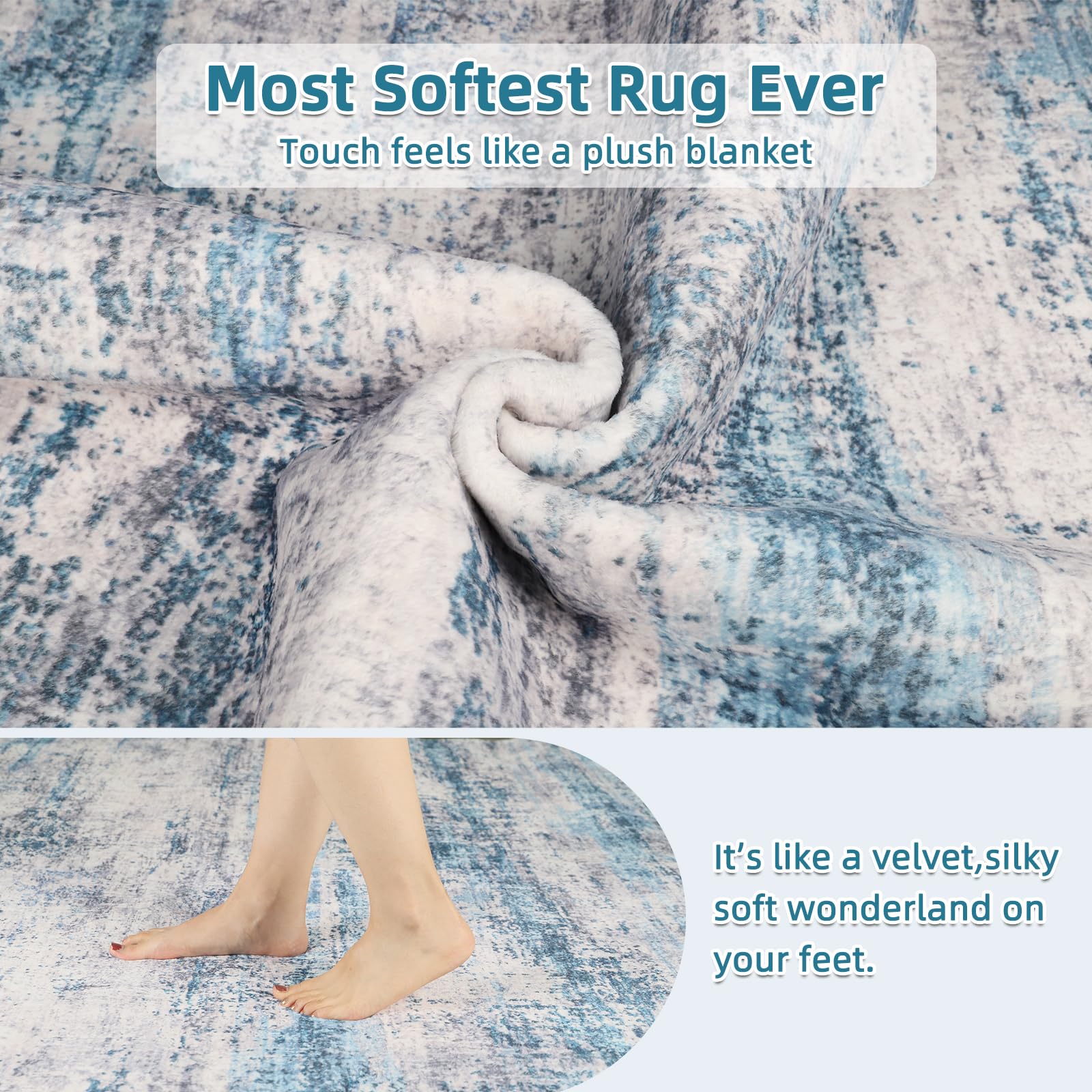 Amazon.com: Dripex Abstract Indoor Contemporary Area Rugs