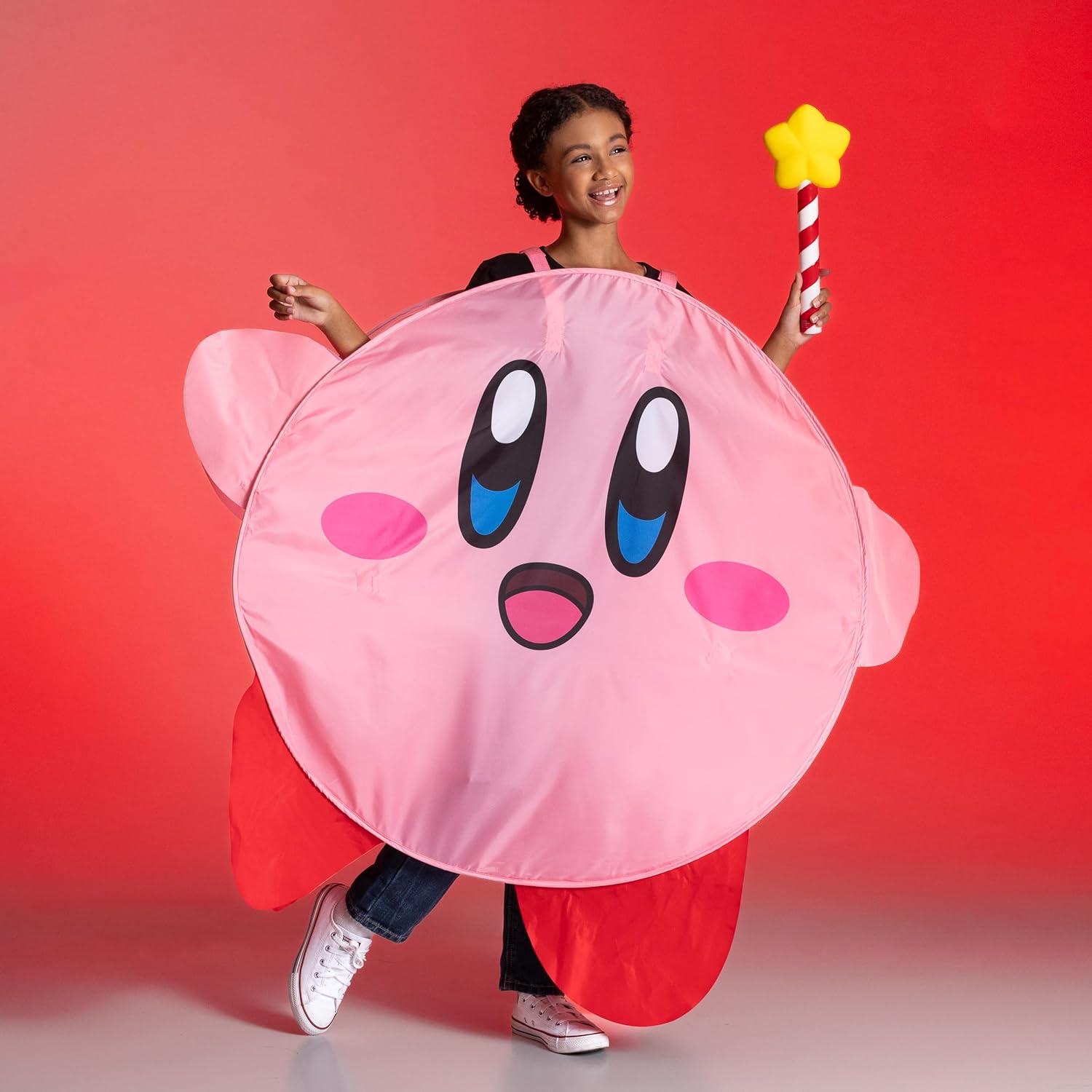 Disguise Kirby Star Rod, Official Kirby Halloween Costume Accessory, 14 Inch Length
