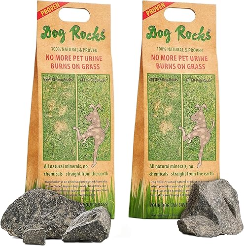 Miniatura 9 de Rocas para perros para prevenir marcas de quemaduras del césped en un suministro de 2meses
