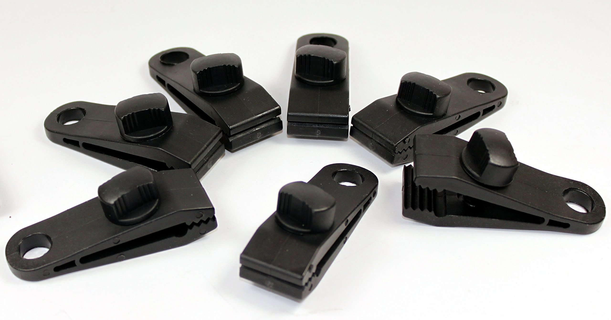 K&B Vertrieb Clip 48 Stück Spanner für Abdeckplane Planenclips Zelt Plane Planenhalter Gewebeplane Halterung 466