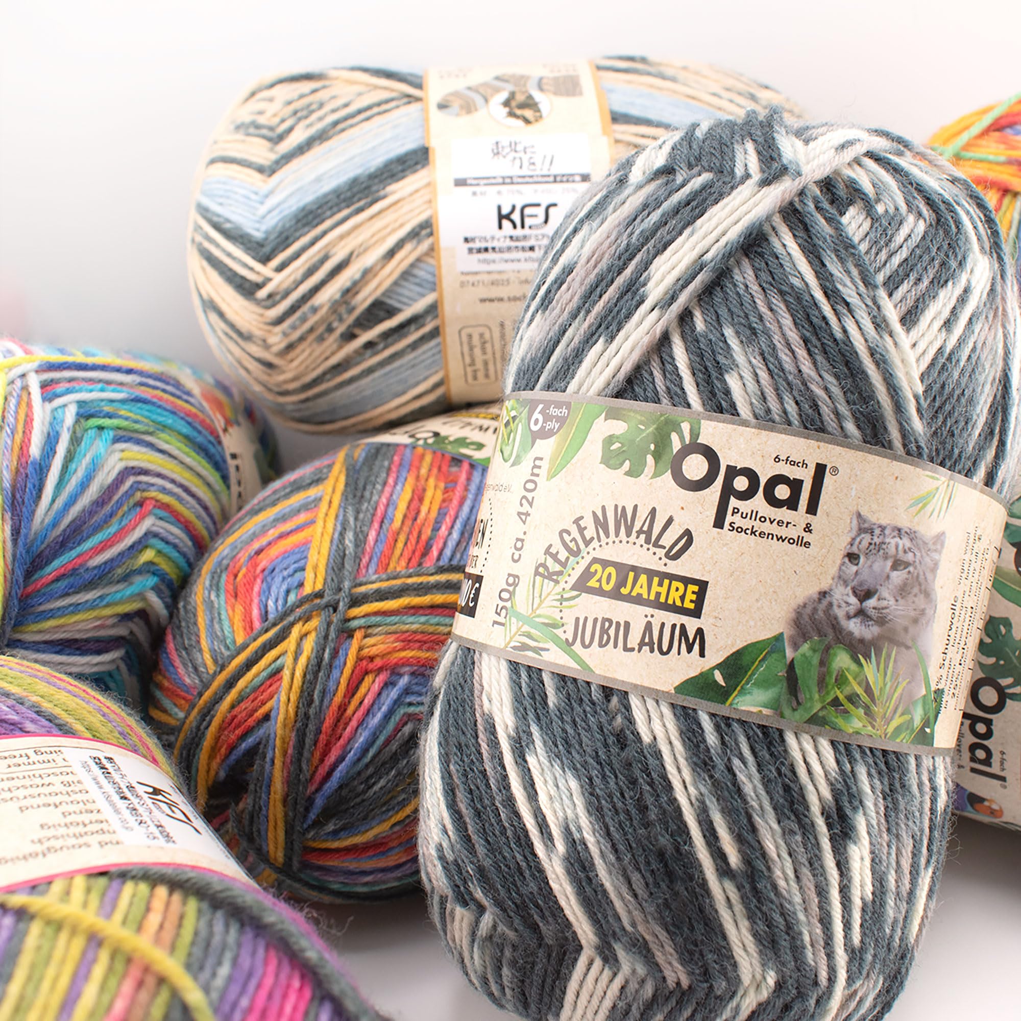 Amazon | 毛糸 ソックヤーン Opal オパール Regenwald20(レーゲン