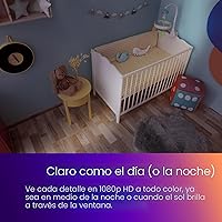 Vista 4 de Cámara Roku interior - Seguridad para el hogar - 1 paquete - Cámara de seguridad con cable y monitor para mascotas con visión nocturna HD